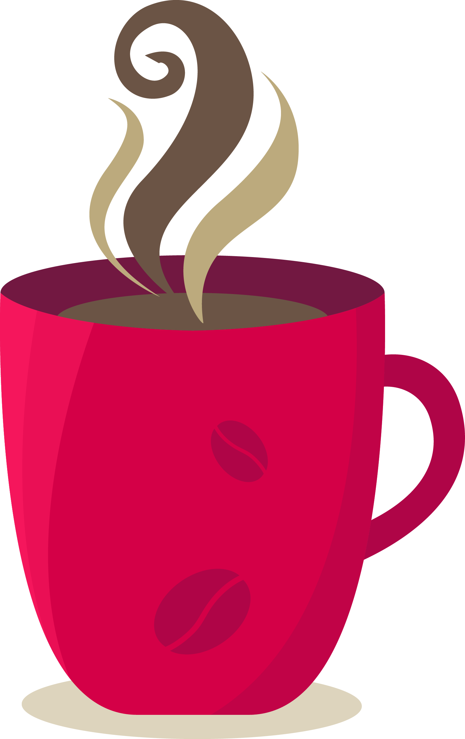 Coffee Cup Cafe Cartoon - Coffee (1559x2478)