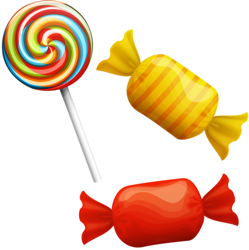 Patterns - Candy Land Clip Art Backround (498x500)