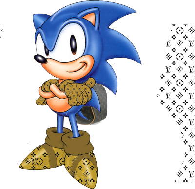Share This Image - Sonic The Hedgehog 2d (400x387)