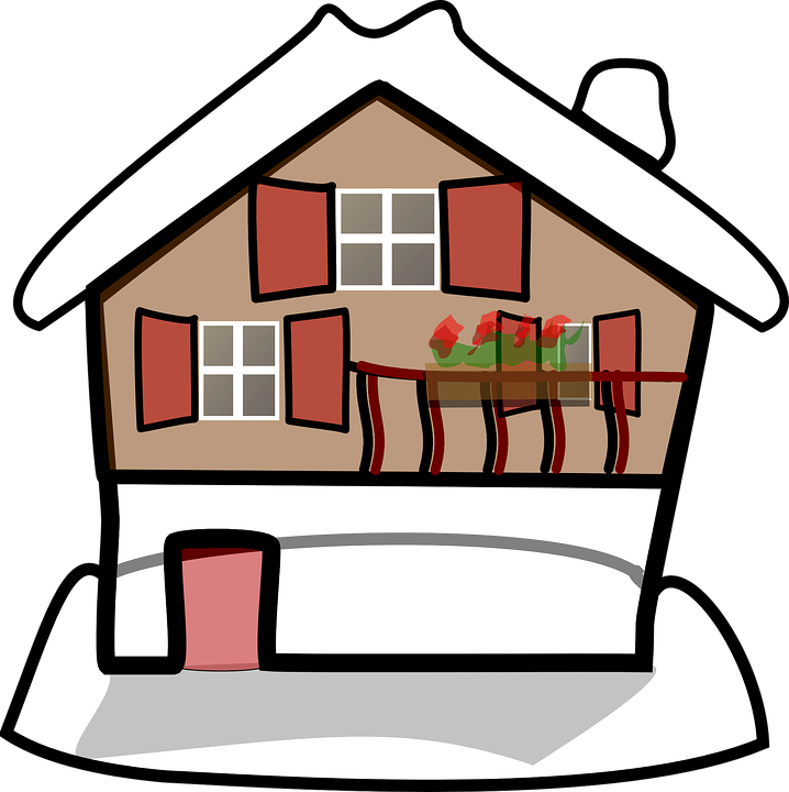 Imágenes De Casas Y Edificios - Home Clip Art (718x720)