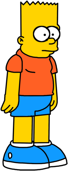 Fat Bart Simpson By Marcospower1996 - Comics (894x894)