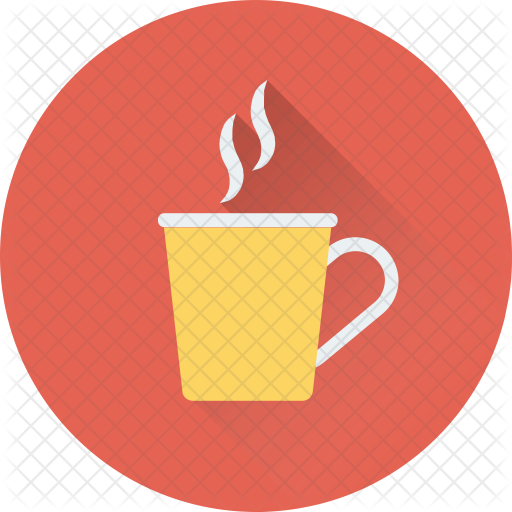 Hot Tea Icon - Emblem (512x512)