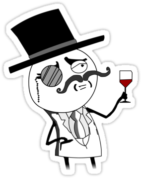 Oh Hey There, - Monocle Meme (375x360)