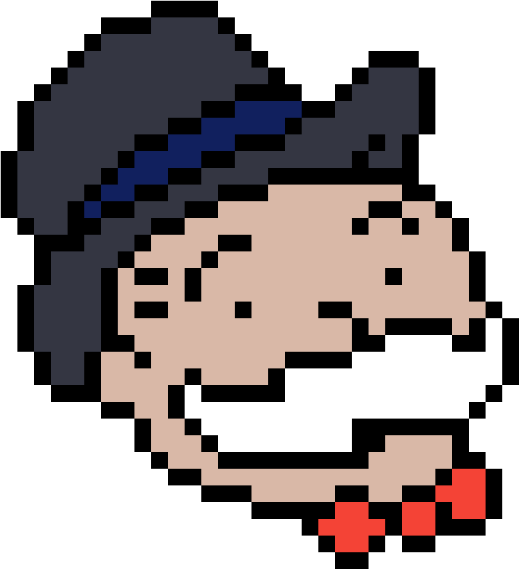 Monopoly Guy - Minecraft Pixel Art Monopoly Man (1200x1200)