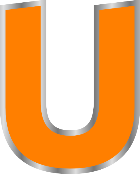 U Clipart (480x598)