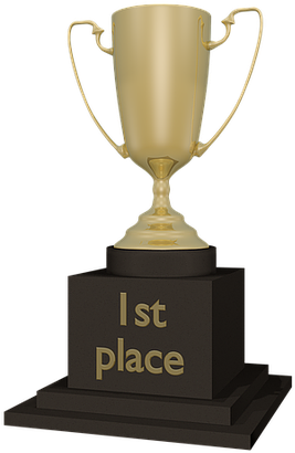 Trophy, Winner, 1st Place - Trophy (626x640)