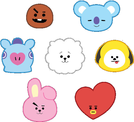 Bt21 Stickers (630x630)