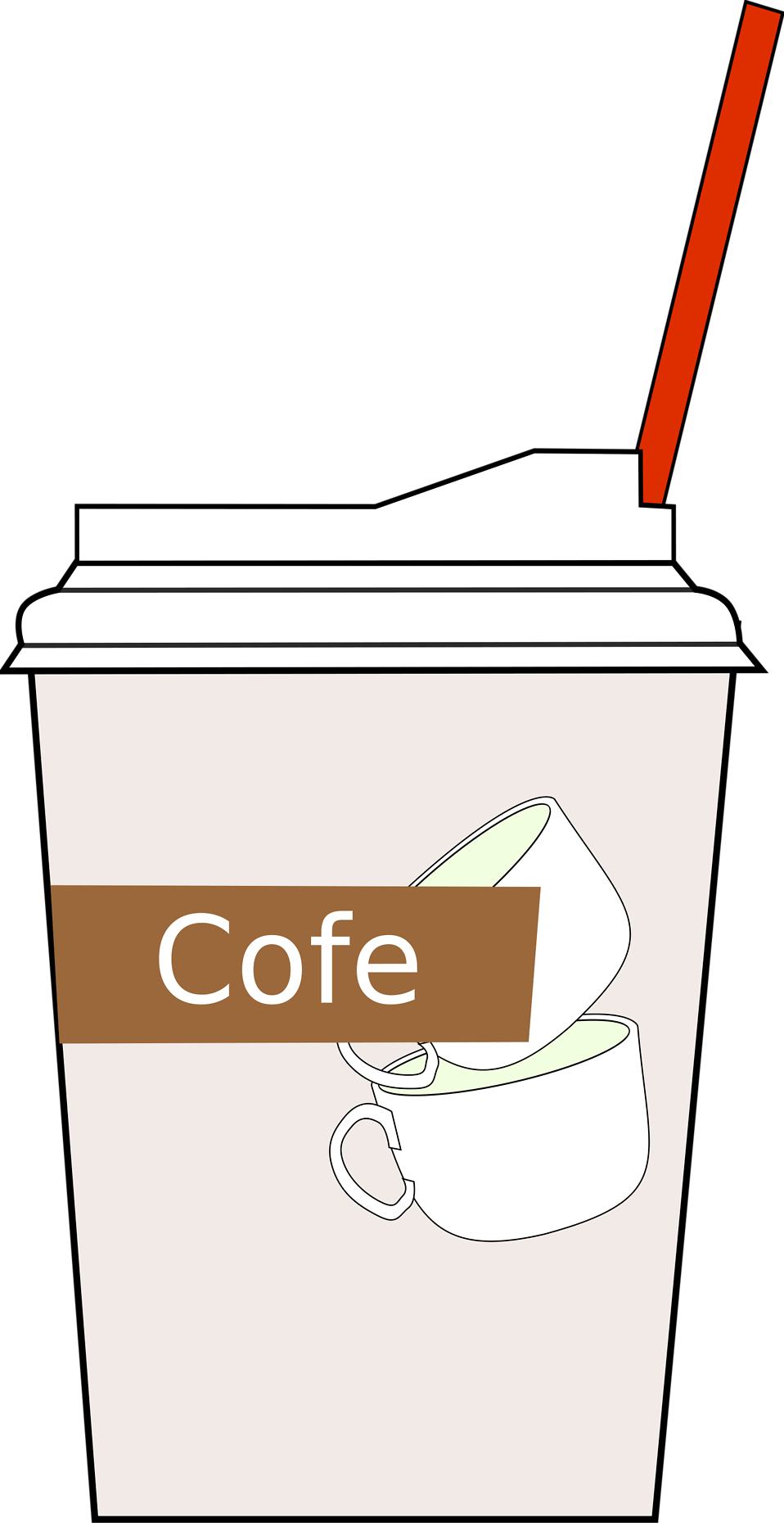 Coffee - Coffee Cup Clip Art (958x1860)