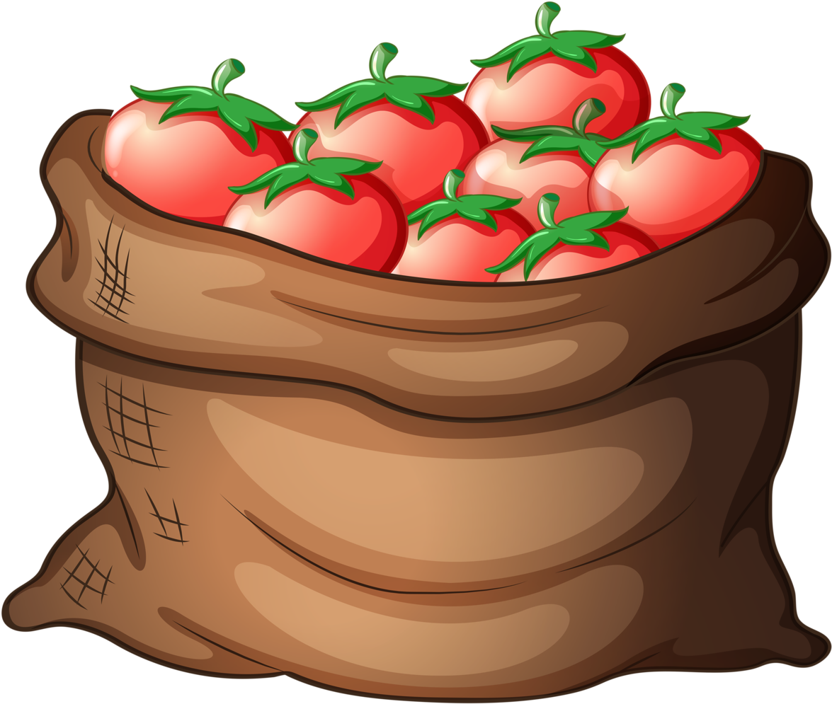 Ch - B ✿ - Potato Sack Clip Art (1280x1056)