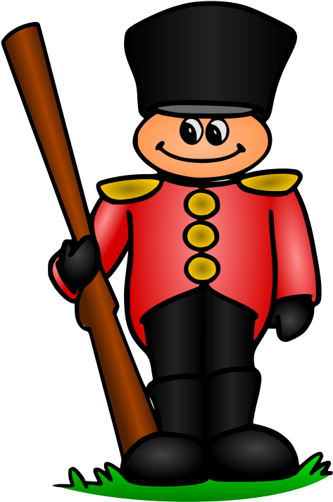 Red Coat Soldier Cartoon (566x800)