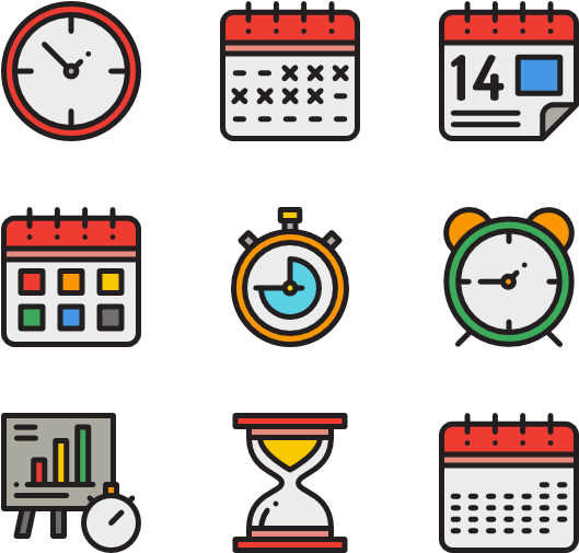 Calendar And Date - Psd (600x564)