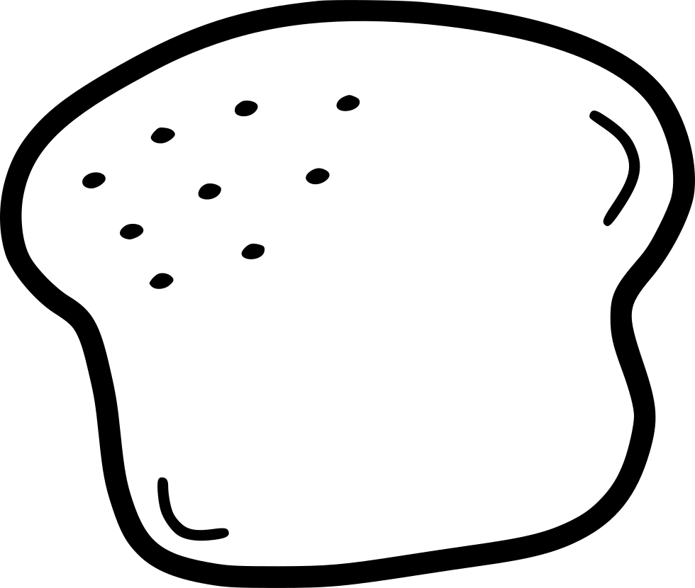 Scone Bagel Bread Pastry Bake Bakery Comments - Line Art (980x830)