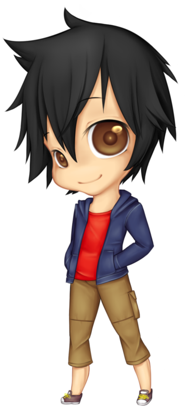 Hiro Hamada Chibi (1) By Zenakarma - Cartoon (894x894)