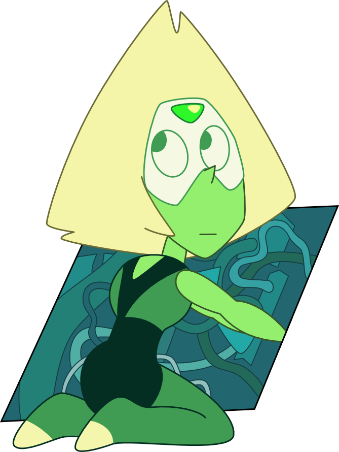 By Stevenuniverserender - Steven Universe Peridot Vector (669x890)