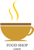 Download File Type - Coffee Logo In Vector (389x346)