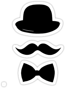 Cartoon Black Bow Tie (375x360)