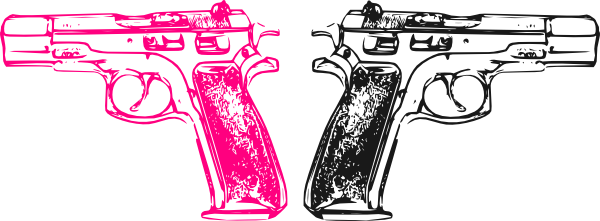 Pink Gun Art (600x221)
