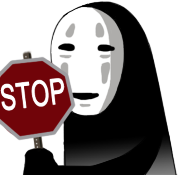 Anime - Kaonashi Meme (600x600)
