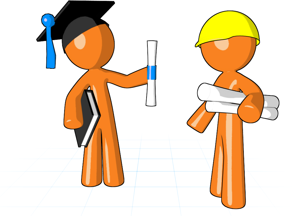 Cartoon Personal Reflection - Orange Man (1050x750)