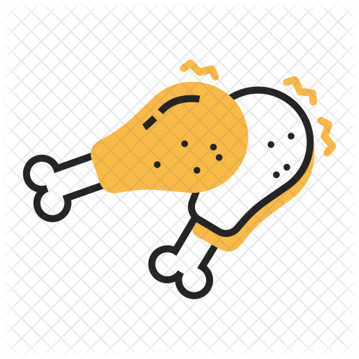 Fried Chicken Icon - Fried Chicken (512x512)