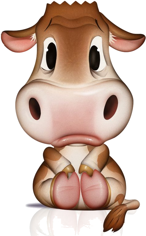 Craft - Sad Cow (600x784)