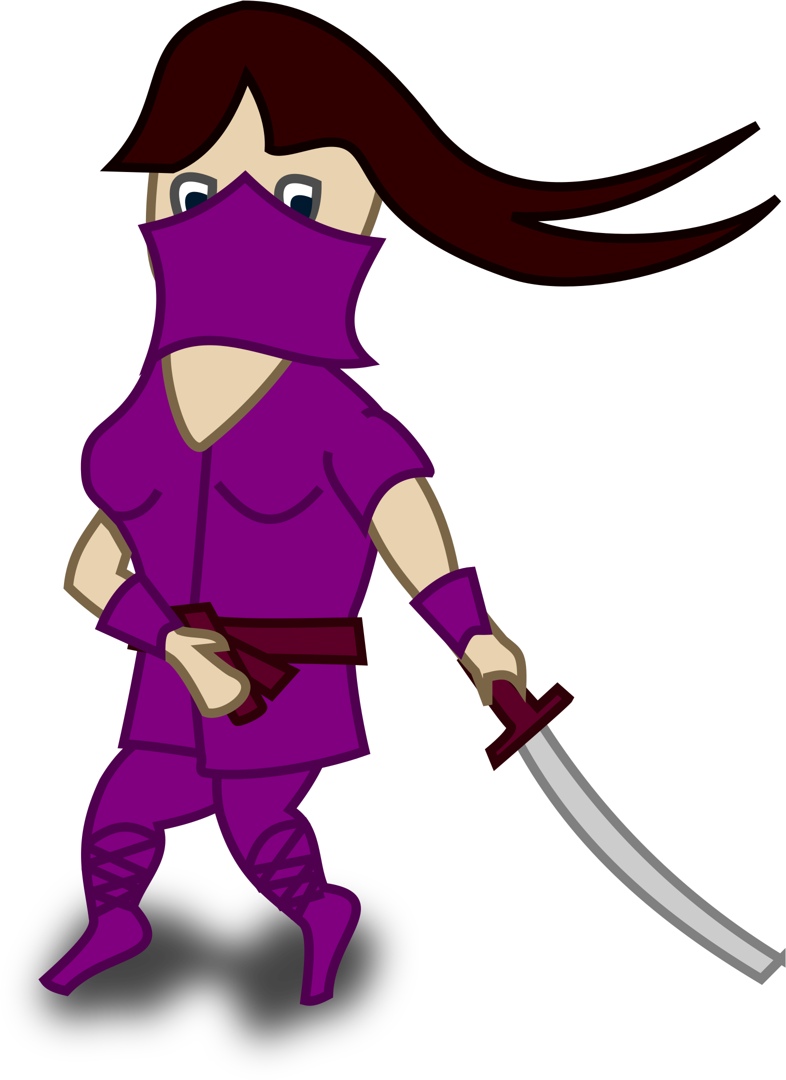 Ninja - Ninja Clip Art (2400x2400)