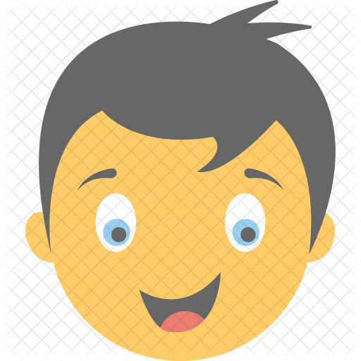 Happy Boy Icon - Icon (512x512)