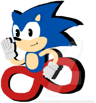 Sonic By Chulitoelluchito - Cartoon (894x894)