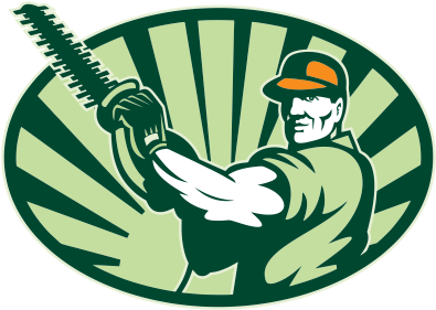 Bush Trimming - Gardener Logo Vector (400x400)