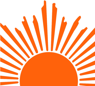 Svdp's Catherine Center's Twilight Fashion Show - Sunrise Logo Clip Art (401x365)