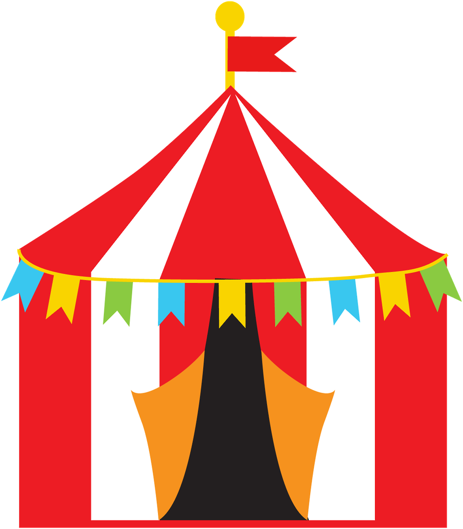 Folder - Minus - Circus Clipart (900x1029)