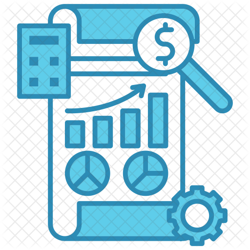 Financial Report Icon - Icon (512x512)