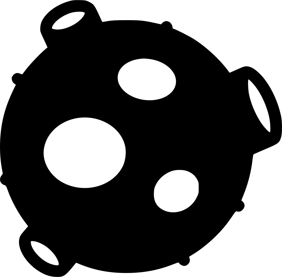 Asteroid Comments - Asteroid Svg (980x962)