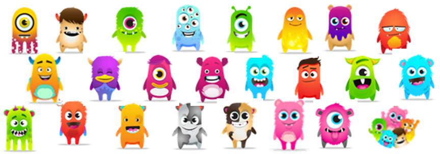 Class Dojo - Class Dojo Characters Names (864x304)