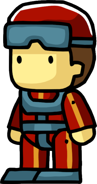 Scuba Diver - Cartoon (403x767)