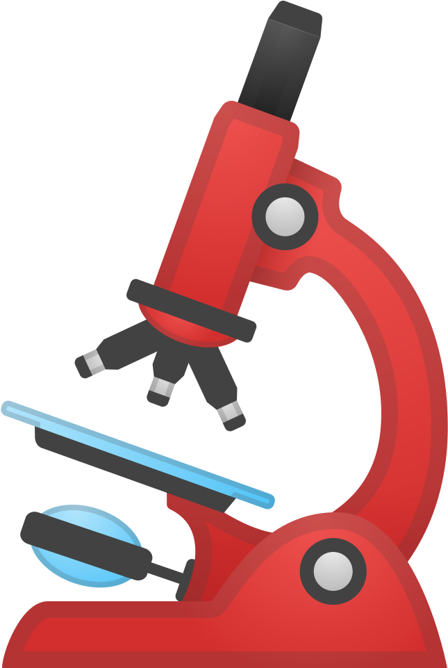 Microscope Icon - Microscopio Emoji (1024x1024)