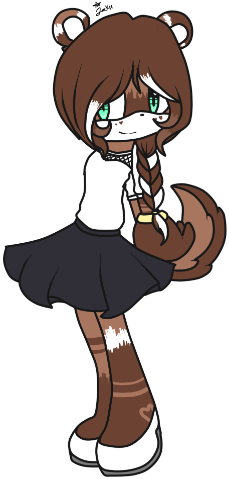 Ai The Bear Husky - Art (704x1008)