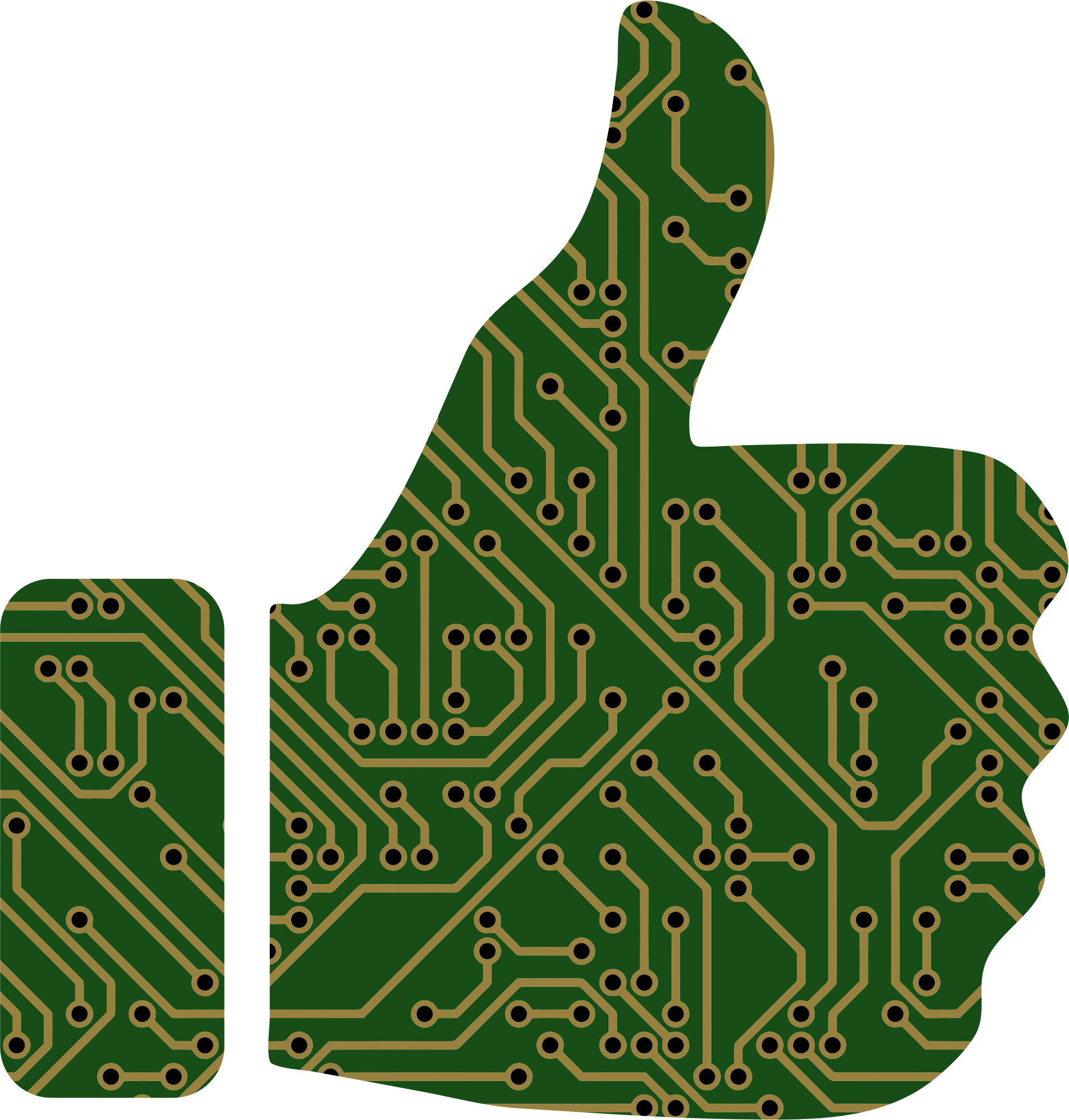Big Image - Thumbs Up Artificial Intelligence (2224x2330)