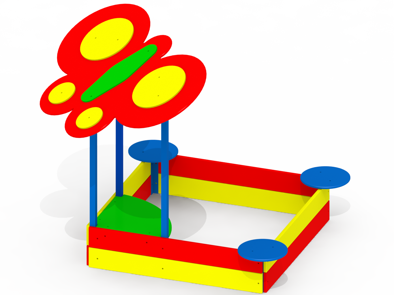 Пісочниця Метелик P34 - Sandpit (1366x1024)