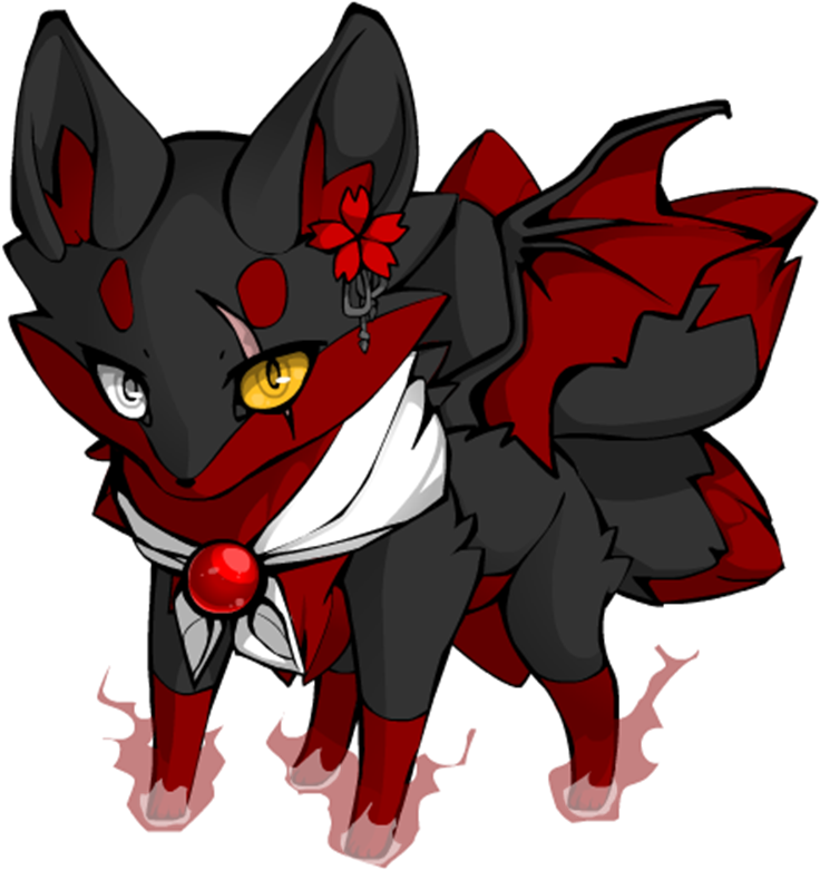 Demon Fox - Evil Demon Fox (1000x917)