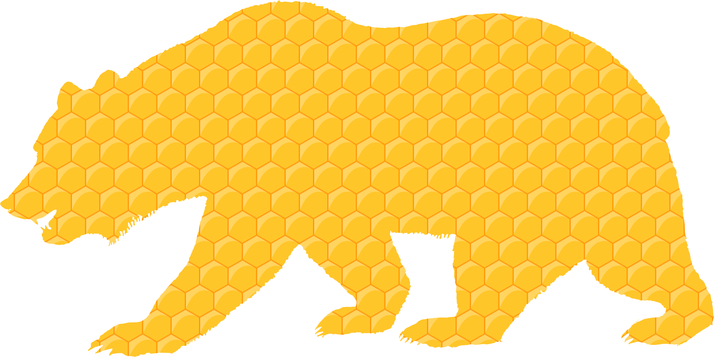 Big Image - California Bear Silhouette (2310x1156)