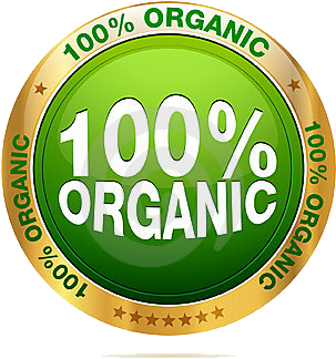 100 Organic Logo Vector (366x332)