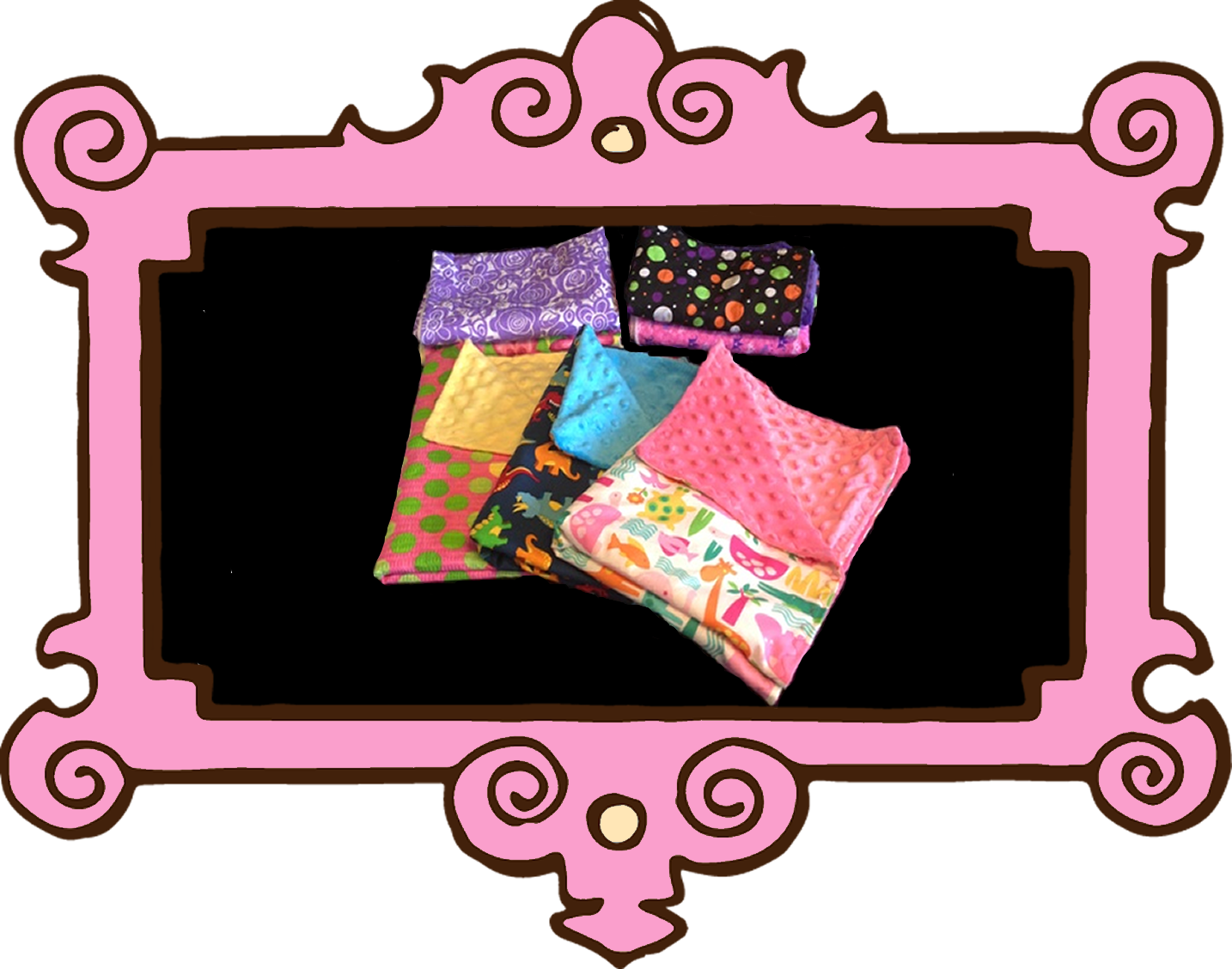 Blankets - Clip Art (1434x1128)