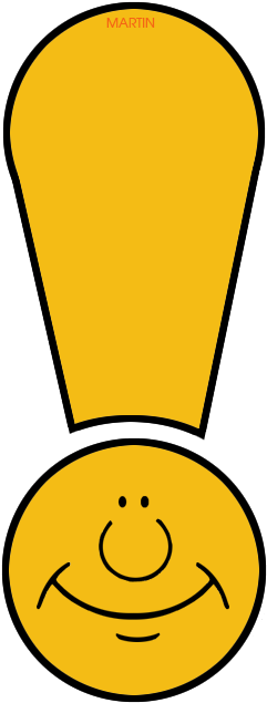 Yellow Exclamation Mark - Smiley (300x648)