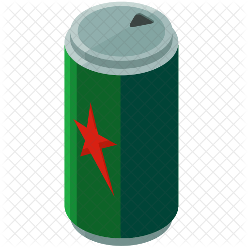 Beer Tin Icon - Emblem (512x512)