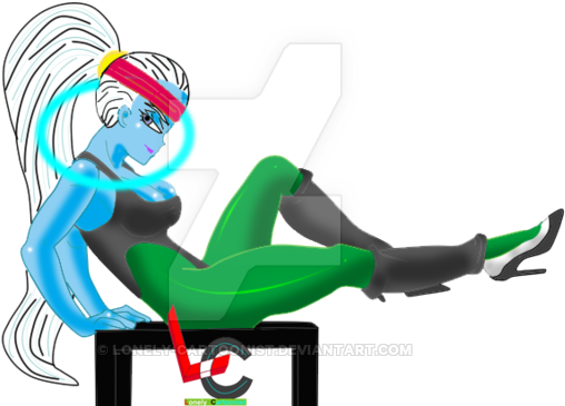 Training With Vados - Cartoon (600x401)