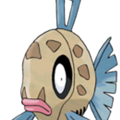 The Lonely Feebas - Pokemon Feebas (400x400)