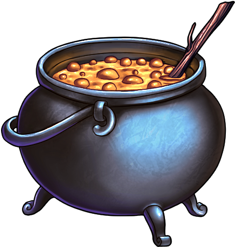 Witches Cauldron By Ulfrheim - Cauldron (500x500)