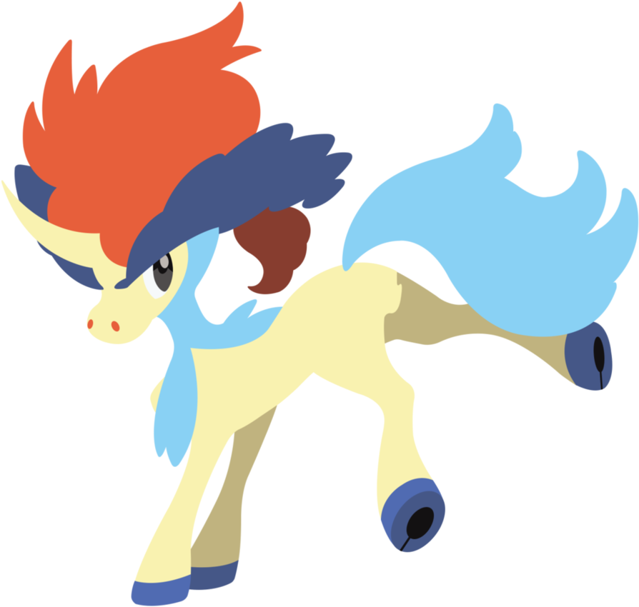 Keldeo By Squiggle-e - Pokemon Black And White 2 (911x876)