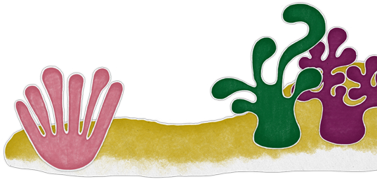 Background Sand Background Sand - Squiggle Fish (537x256)